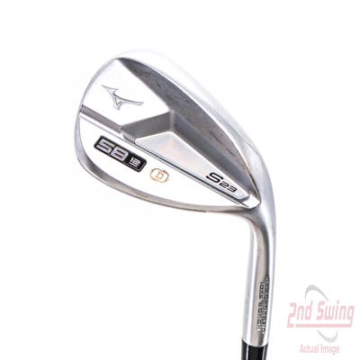 Mint Mizuno S23 Satin Chrome Wedge Lob LW 58° 12 Deg Bounce D Grind FST KBS Hi-Rev 2.0 115 Steel Wedge Flex Right Handed 35.5in