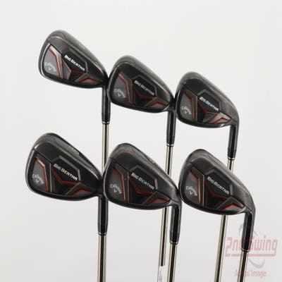 Callaway 2019 Big Bertha Iron Set 6-PW AW UST Mamiya Recoil ZT9 F3 Graphite Regular Right Handed 38.0in