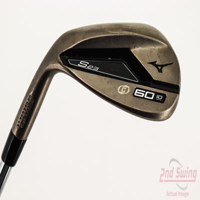 Mint Mizuno S23 Copper Cobalt Wedge Lob LW 60° 10 Deg Bounce C Grind FST KBS Hi-Rev 2.0 115 Steel Wedge Flex Left Handed 35.5in