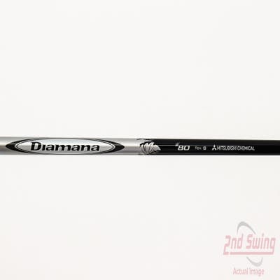 New Uncut Mitsubishi Rayon Diamana W-Series 80g Driver Shaft Stiff 46.0in JAPAN SPEC