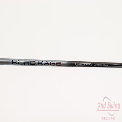 Used W/ Ping RH Adapter Mitsubishi Rayon Kuro Kage XT 80g Fairway Shaft Stiff 42.25in JAPAN SPEC