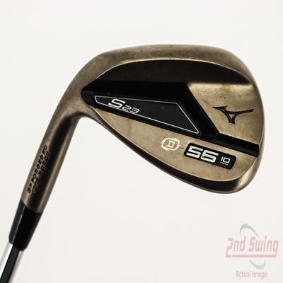 Mint Mizuno S23 Copper Cobalt Wedge Sand SW 56° 10 Deg Bounce D Grind FST KBS Hi-Rev 2.0 115 Steel Wedge Flex Left Handed 35.5in