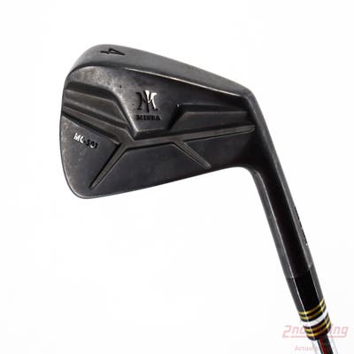 Miura MC-501 Black Single Iron 4 Iron FST KBS Tour Steel Stiff Right Handed 38.5in