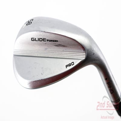 Ping Glide Forged Pro Wedge Lob LW 58° 10 Deg Bounce S Grind Z-Z 115 Wedge Steel Wedge Flex Right Handed Black Dot 35.25in