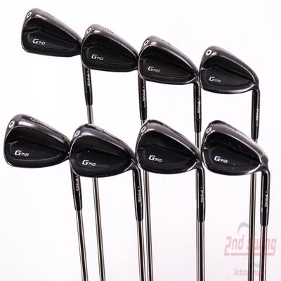 Ping G710 Iron Set 5-PW AW SW UST Mamiya Recoil 780 ES Graphite Regular Right Handed Orange Dot 39.0in