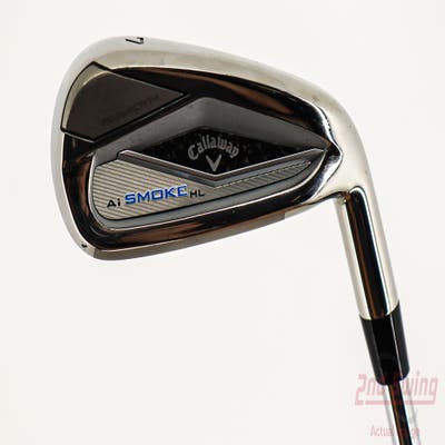 Mint Callaway Paradym Ai Smoke HL Single Iron 7 Iron True Temper AMT White S300 Steel Stiff Right Handed 37.25in