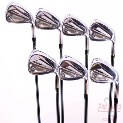 Mint Wilson Staff Dynapwr Forged Iron Set 5-PW GW UST Mamiya Recoil 75 Dart Graphite Regular Right Handed 38.5in