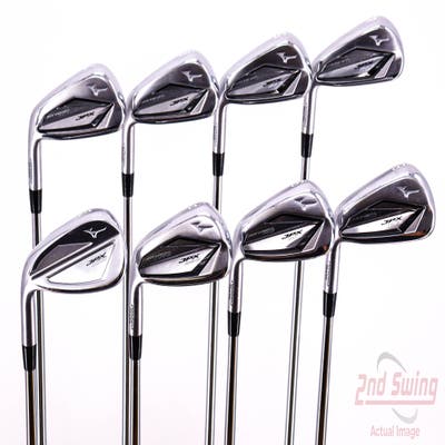 Mint Mizuno JPX 923 Hot Metal Pro Iron Set 4-PW GW True Temper Dynamic Gold 105 Steel Stiff Left Handed 38.5in