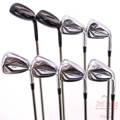 Mizuno JPX 923 Hot Metal HL Iron Set 4H 5H 6-PW GW UST Mamiya Recoil ESX 450 F1 Graphite Ladies Right Handed 37.5in