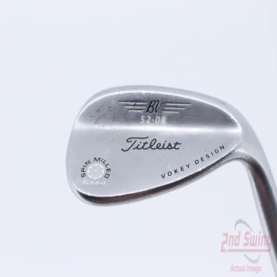 Titleist Vokey Spin Milled SM4 Chrome Wedge Gap GW 52° Steel Wedge Flex Right Handed 35.75in