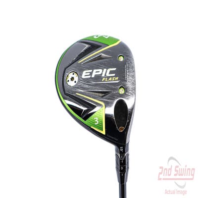 Callaway EPIC Flash Fairway Wood 3 Wood 3W 15° Mitsubishi Tensei AV Blue 75 Graphite Regular Right Handed 43.5in