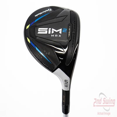 TaylorMade SIM2 MAX Fairway Wood 5 Wood 5W 18° Aldila NV Ladies 45 Graphite Ladies Right Handed 41.0in