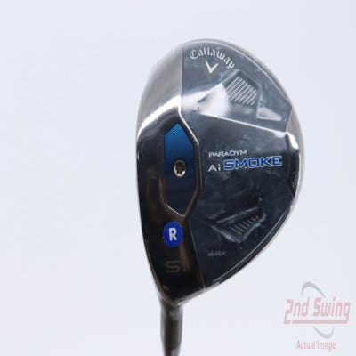 Mint Callaway Paradym Ai Smoke Max Fairway Wood 5 Wood 5W 18° Mitsubishi Tensei AV Blue 65 Graphite Regular Left Handed 42.75in