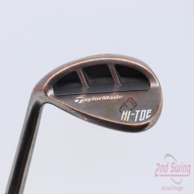 TaylorMade HI-TOE RAW Big Foot Wedge Lob LW 60° 15 Deg Bounce FST KBS Hi-Rev 2.0 115 Steel Wedge Flex Left Handed 35.0in