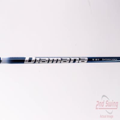 Used W/ Ping RH Adapter Mitsubishi Rayon Diamana TB-Series 80g Fairway Shaft Stiff 40.5in