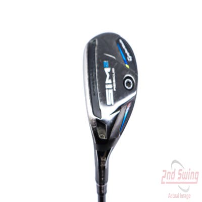 TaylorMade SIM2 Rescue Hybrid 4 Hybrid 22° MCA Tensei AV Blue Raw 80 Graphite Stiff Left Handed 40.0in