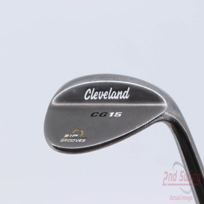 Cleveland CG15 Black Pearl Wedge Lob LW 60° 12 Deg Bounce Cleveland Traction Wedge Steel Wedge Flex Right Handed 35.5in