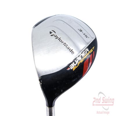 TaylorMade Burner Superfast Fairway Wood 3 Wood 3W 15° TM Matrix Ozik Xcon 4.8 Graphite Regular Left Handed 44.0in