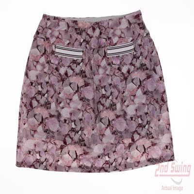 New Womens Foray Golf Skort Large L Multi MSRP $160