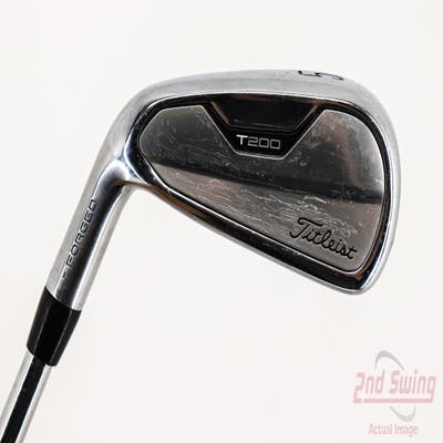 Titleist 2021 T200 Single Iron 5 Iron FST KBS Tour Steel X-Stiff Left Handed 38.25in