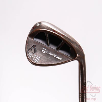 TaylorMade Milled Grind Hi-Toe Big Foot Wedge Lob LW 58° 15 Deg Bounce FST KBS Hi-Rev 2.0 115 Steel Wedge Flex Right Handed 35.0in