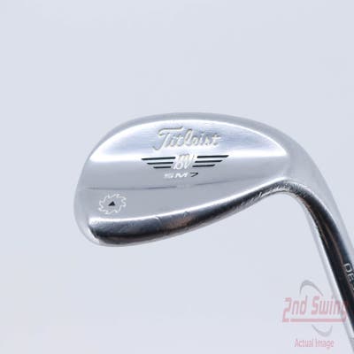 Titleist Vokey SM7 Tour Chrome Wedge Lob LW 60° 10 Deg Bounce S Grind SM7 BV Steel Wedge Flex Right Handed 34.5in