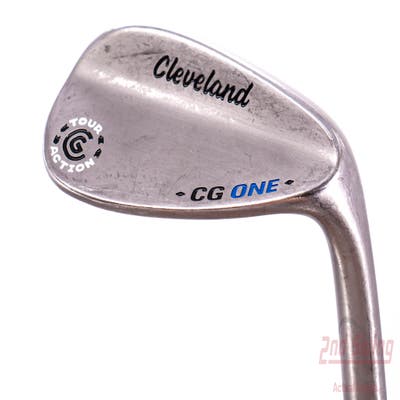 Cleveland CG ONE Wedge Lob LW 58° 10 Deg Bounce Cleveland Traction Wedge Steel Wedge Flex Right Handed 35.0in