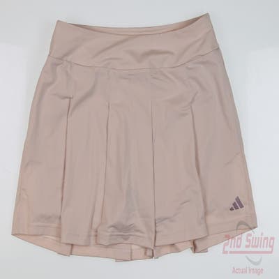 New Womens Adidas Skort Medium M Tan MSRP $70