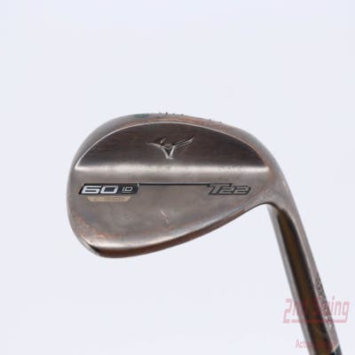 Mizuno T22 Denim Copper Wedge Lob LW 60° 10 Deg Bounce C Grind Dynamic Gold Tour Issue S400 Steel Stiff Right Handed 35.5in