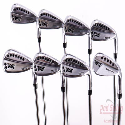 PXG 0311 P GEN2 Chrome Iron Set 5-PW GW SW FST KBS Tour 110 Steel Regular Right Handed 39.0in