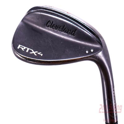 Cleveland RTX 4 Black Satin Wedge Sand SW 54° 10 Deg Bounce Mid True Temper Dynamic Gold S400 Steel Stiff Right Handed 35.5in