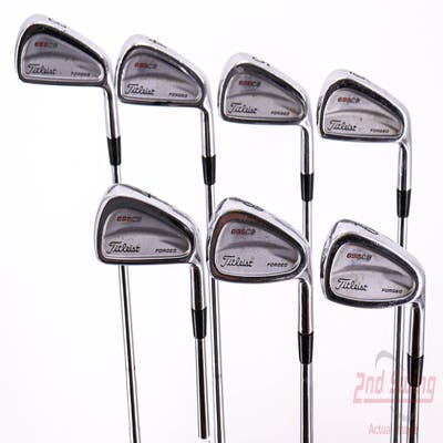 Titleist 695 CB Forged Iron Set 3-9 Iron True Temper Dynamic Gold S300 Steel Stiff Right Handed 38.75in