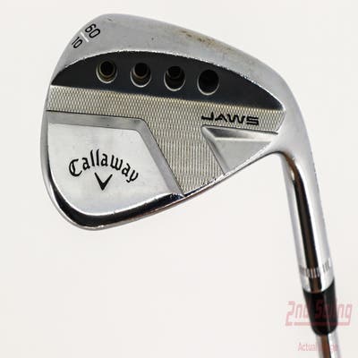 Callaway Jaws Full Toe Raw Face Chrome Wedge Lob LW 60° 10 Deg Bounce Dynamic Gold Spinner TI 115 Steel Wedge Flex Right Handed 35.25in