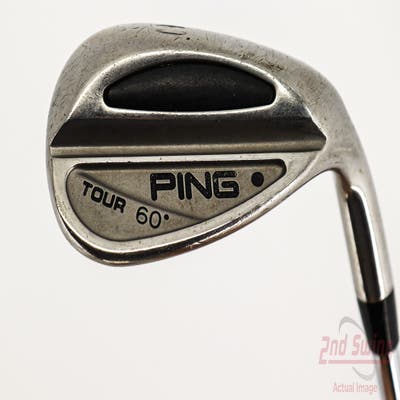 Ping Tour Wedge Lob LW 60° Stock Steel Shaft Steel Wedge Flex Right Handed Black Dot 35.25in