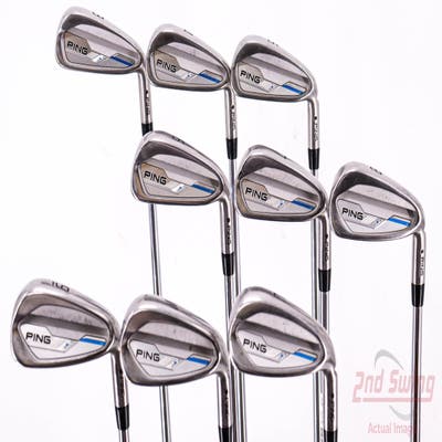 Ping 2015 i Iron Set 3-PW AW Project X Rifle 5.0 Steel Regular Right Handed Black Dot 38.5in