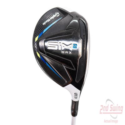 TaylorMade SIM2 MAX Fairway Wood 5 Wood 5W 18° Aldila NV Ladies 45 Graphite Ladies Right Handed 41.0in