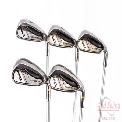 Ping 2014 Karsten Iron Set 6-PW Ping KS 401 Graphite Senior Right Handed Yellow Dot 38.0in