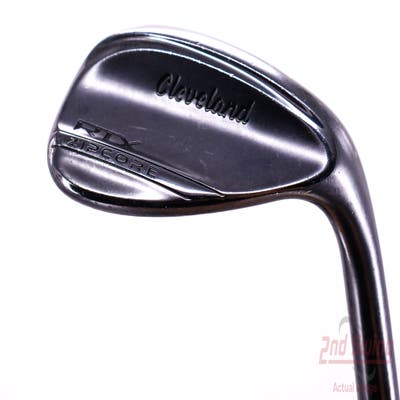 Cleveland RTX ZipCore Black Satin Wedge Sand SW 56° 10 Deg Bounce Dynamic Gold Spinner TI Steel Wedge Flex Right Handed 35.5in