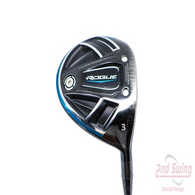 Callaway Rogue Fairway Wood 3 Wood 3W Stock Graphite Shaft Graphite Regular Right Handed 43.0in