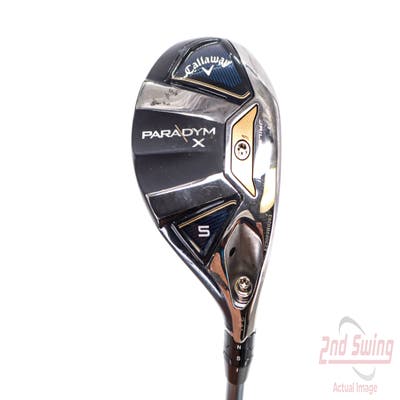 Callaway Paradym X Hybrid 5 Hybrid 24° PX HZRDUS Silver Gen4 65 Graphite Regular Right Handed 39.25in