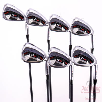 Ping G410 Iron Set 5-PW GW ALTA CB Red Graphite Senior Right Handed Red dot 39.0in