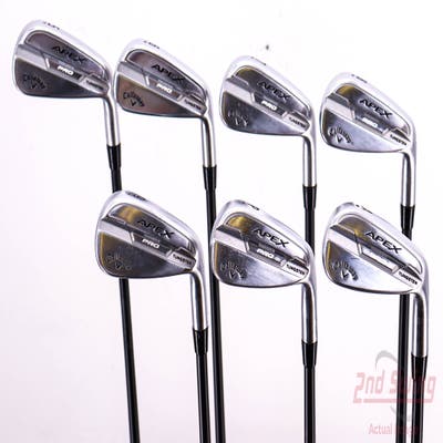 Callaway Apex Pro 21 Iron Set 5-PW AW FST KBS MAX Graphite 65 Graphite Regular Right Handed 37.25in