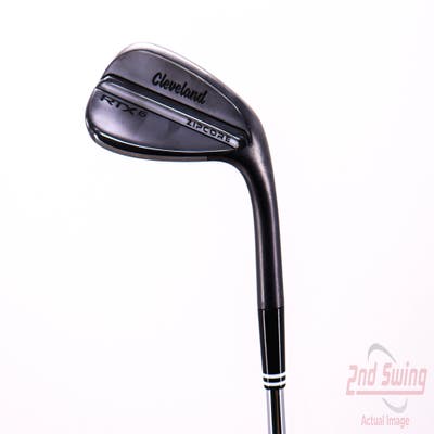 Cleveland RTX 6 ZipCore Black Satin Wedge Gap GW 52° 10 Deg Bounce Mid Project X 6.0 Steel Stiff Right Handed 35.75in