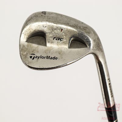 TaylorMade Rac Chrome Wedge Lob LW 60° 7 Deg Bounce TM RAC STEEL Steel Wedge Flex Right Handed 35.5in