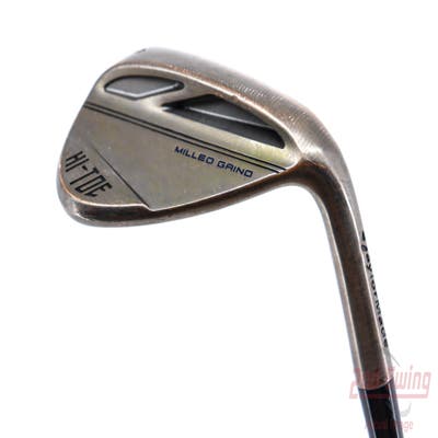 TaylorMade Milled Grind HI-TOE 3 Copper Wedge Lob LW 60° 13 Deg Bounce FST KBS Hi-Rev 2.0 115 Steel Wedge Flex Right Handed 34.75in