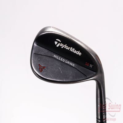 TaylorMade Milled Grind Black Wedge Sand SW 54° 11 Deg Bounce True Temper Dynamic Gold Steel Wedge Flex Right Handed 35.25in