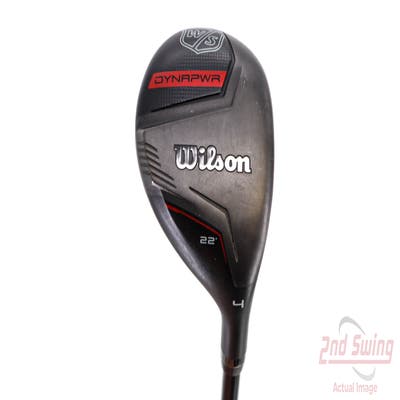 Wilson Staff Dynapwr Hybrid 4 Hybrid 22° PX HZRDUS Smoke Red RDX 70 Graphite Regular Right Handed 40.0in