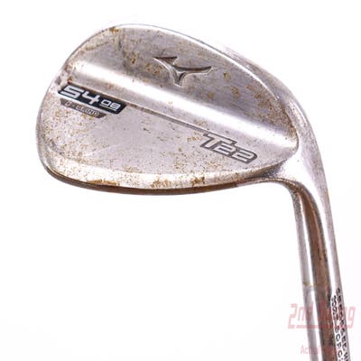 Mizuno T22 Raw Wedge Sand SW 54° 8 Deg Bounce D Grind Dynamic Gold Tour Issue S400 Steel Stiff Right Handed 35.5in