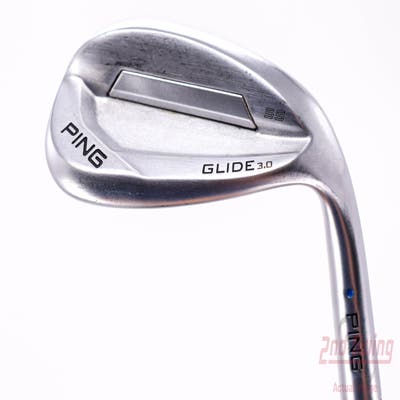 Ping Glide 3.0 Wedge Sand SW 54° 12 Deg Bounce Dynamic Gold Tour Issue S400 Steel Stiff Right Handed Blue Dot 35.5in