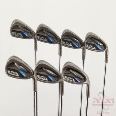 Ping G30 Iron Set 5-PW SW Ping CFS Distance Steel Stiff Right Handed Black Dot 38.75in